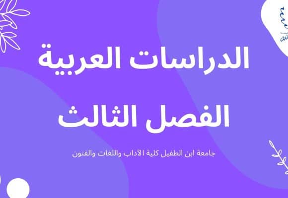 الفصل الثالث