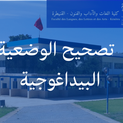 تصحيح الوضعية البيداغوجية