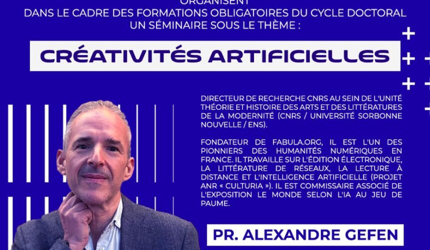 Avis de séminaire Avis de séminaire