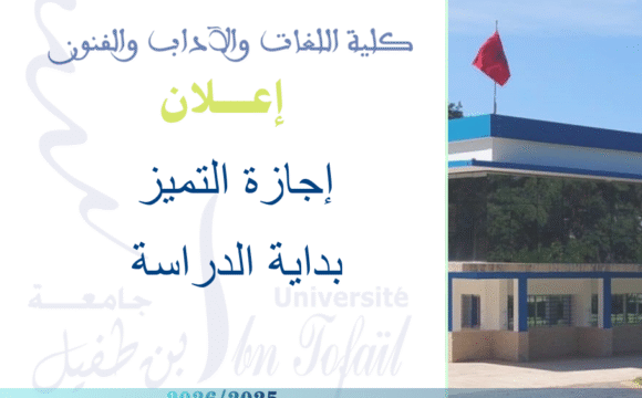 إجازة التميز : بداية الدراسة إجازة التميز : بداية الدراسة