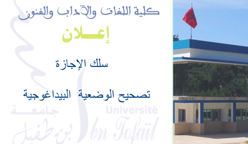 تصحيح الوضعية البيداغوجية