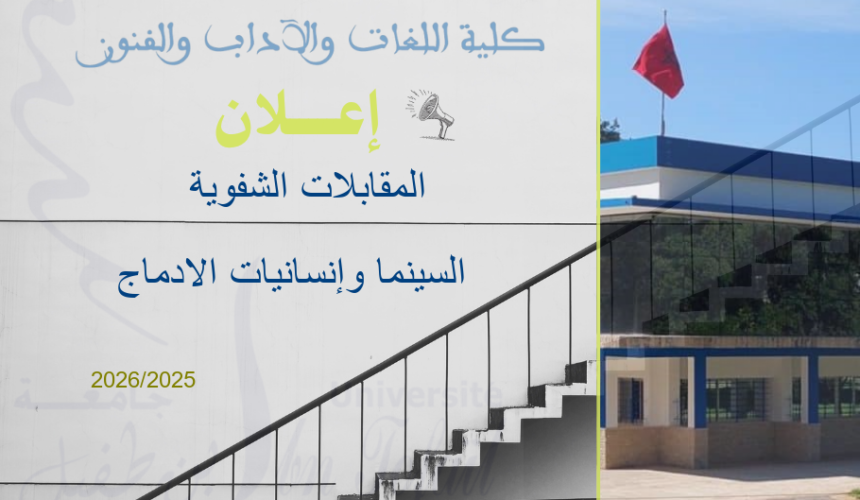 إجازة التميز في السينما وإنسانيات الادماج